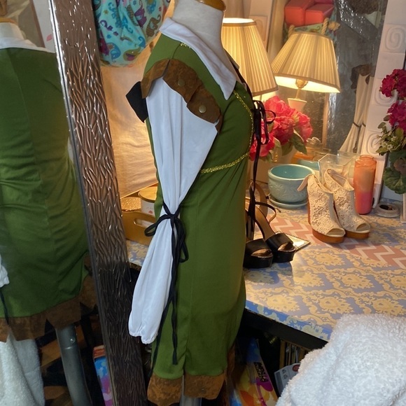 🌷ROBIN Hood Forest Bandit Hunter Friar Maid Marian Halloween Costume🌷2 for 1 - Picture 10 of 16